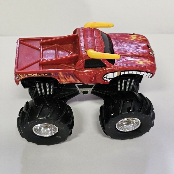 Buy 2, Get This FREE! Hot Wheels Monster Jam Truck El Toro Loco 1/64 Truck - Picture 8 of 10